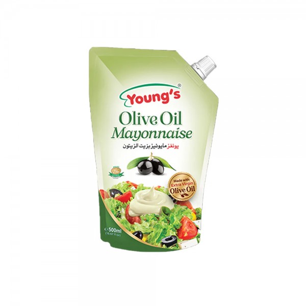 YOUNG`S OLIVE OIL MAYONNAISE 500ML